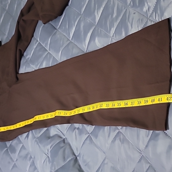 Luciano Dante' Women's Brown  Trousers Size 12 - Picture 10 of 12